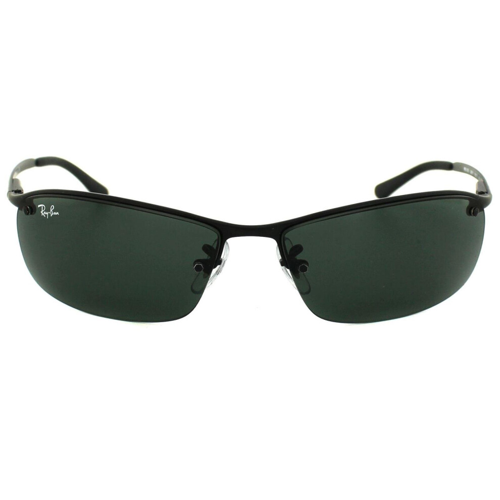 Rayban Sunglasses 3183 006 71 Matt Black Green