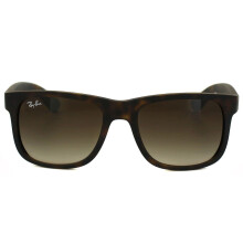 Ray-Ban Sunglasses Justin 4165 710/13 Rubber Light Havana Brown Gradient Small