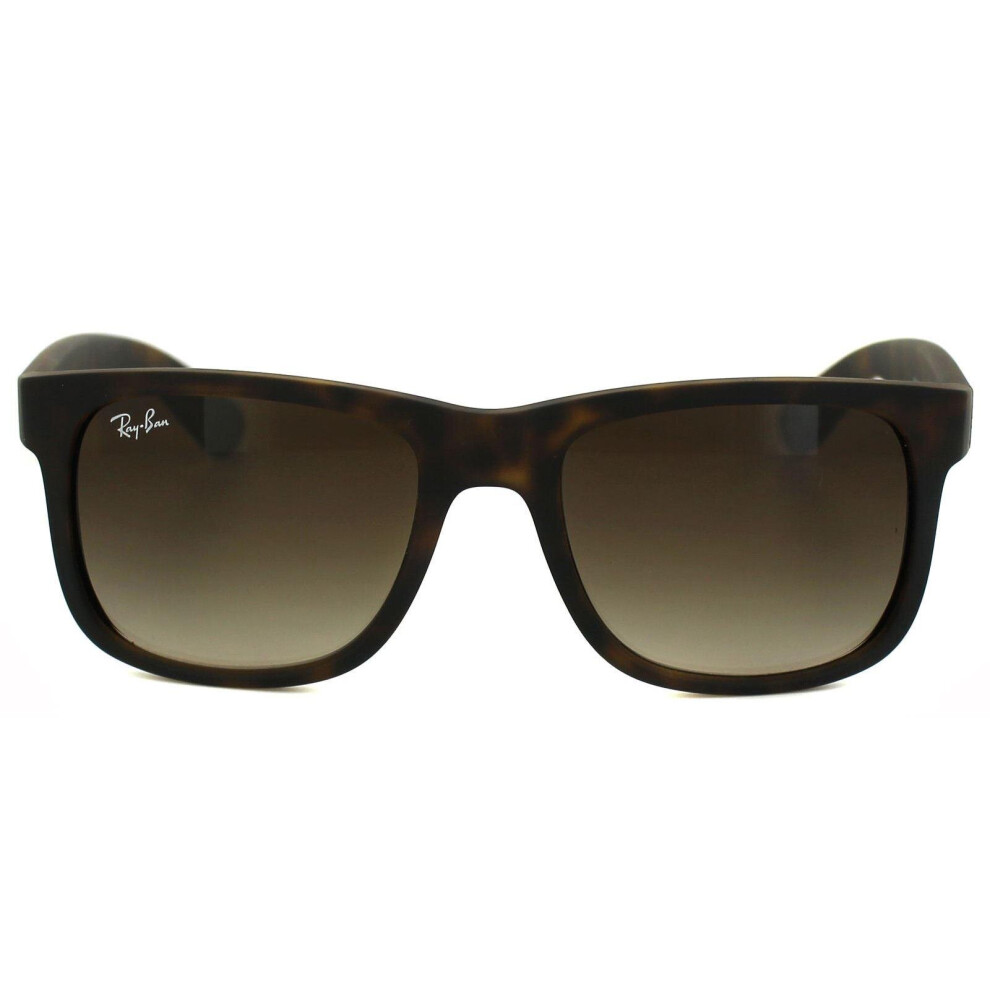 Ray-Ban Man Sunglass Justin Classic - Frame color: Havana, Lens color: Solid Color - Image 6