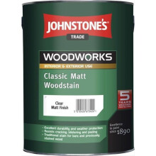 2.5LTR - JOHNSTONE'S WOODWORKS MATT WOODSTAIN WALNUT
