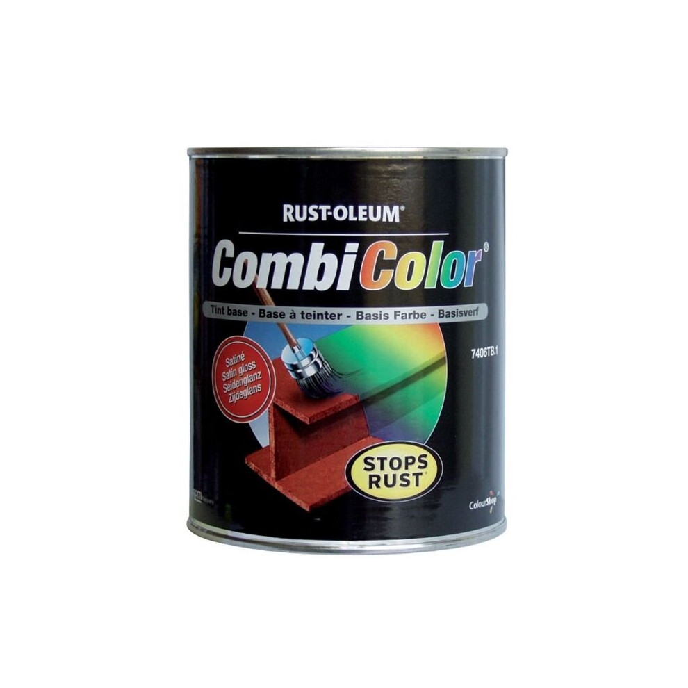 Rust-oleum Combicolor 7375 Satin Black Paint 2.5 Litre