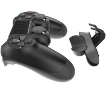 petrickor Recentste Uitgebreide Gamepad Achterstootkussens met TurboToets voor PS4 Controlemechanisme