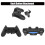 Latest Extended Gamepad Rear Paddles With Turbo Key for PS4 Controller 7