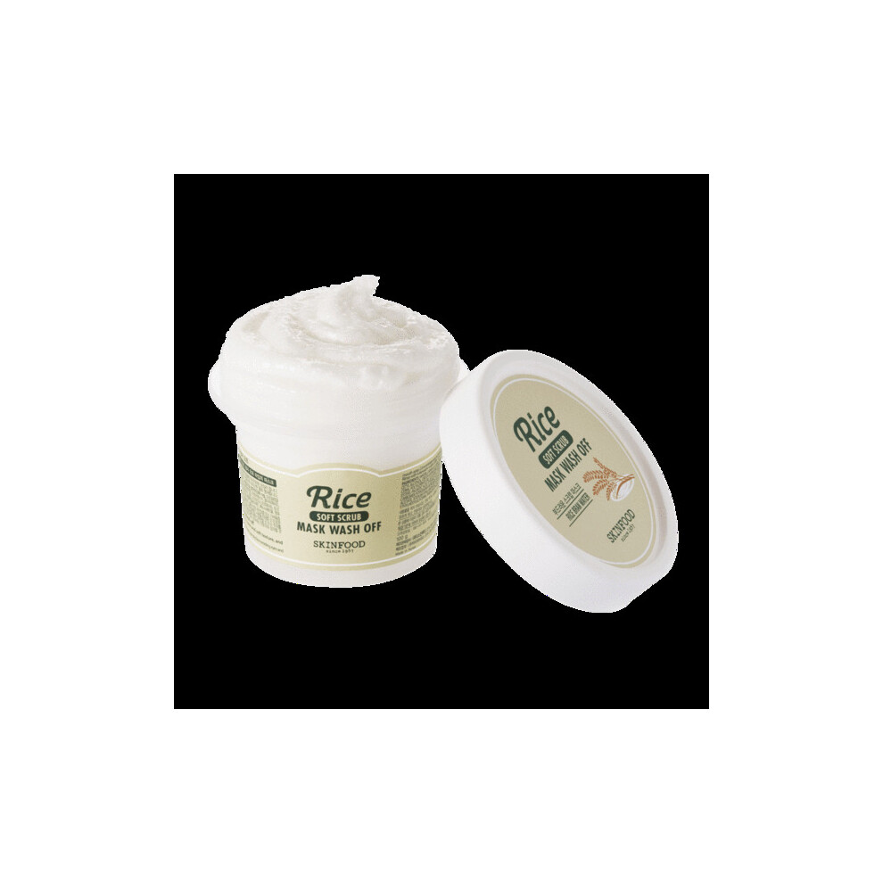 Skinfood Soft Scrub Rice Wash Off Mask 100G