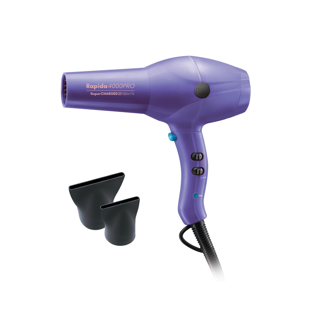 Diva Rapida 4000 Hair Dryer Violet