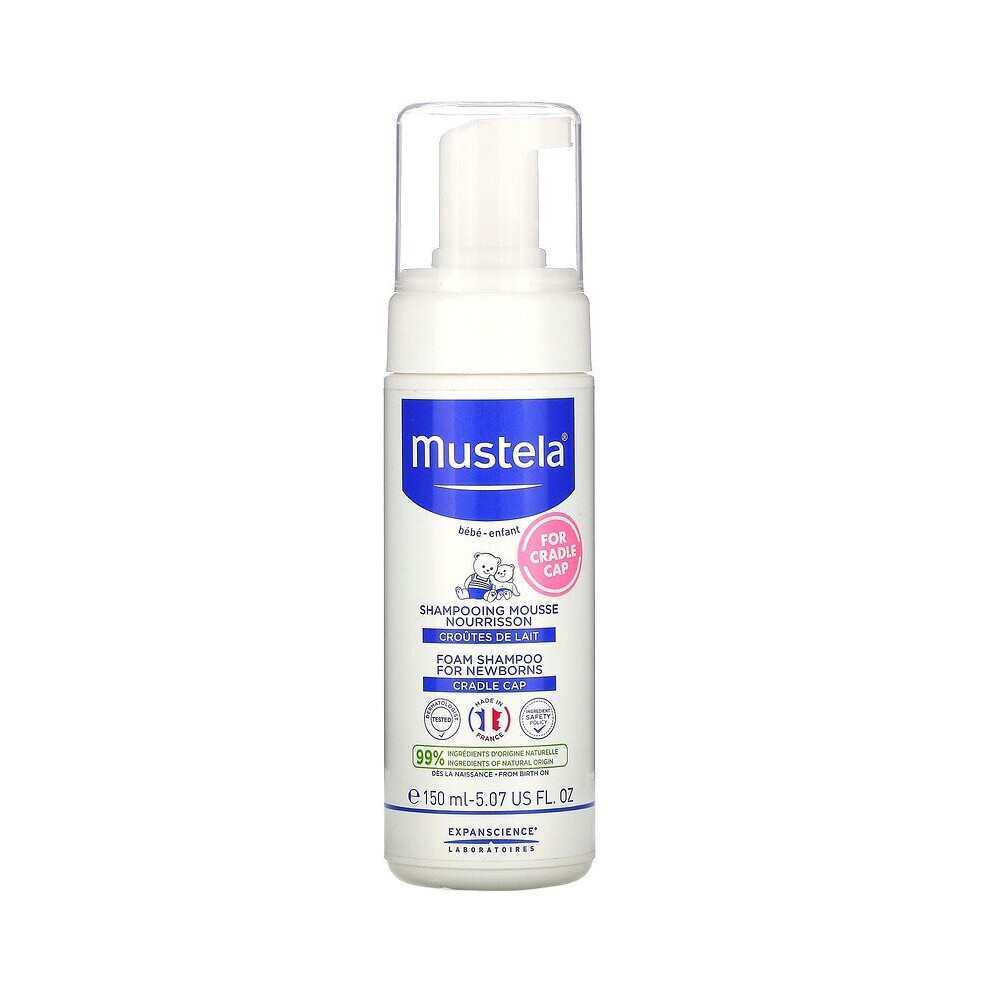 Mustela Foam Shampoo For Newborns 150ml