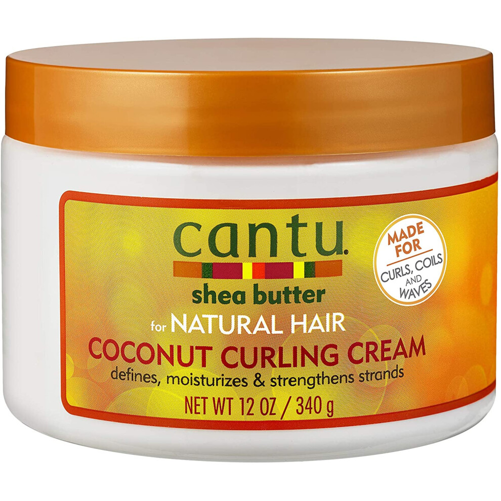 Cantu Shea Butter For Natural Hair Coconut Curling Cream 340g