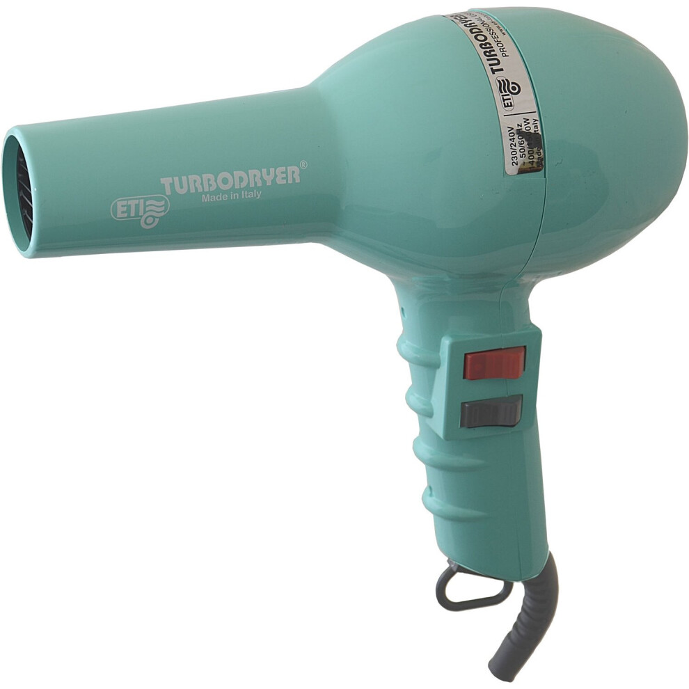ETI Turbo 2000 Hair Dryer - Aqua