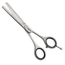 Ciseaux de texturation Jaguar SatinPlus40 5,0 po, finition satinée, microdentelés, fabriqués en Allemagne
