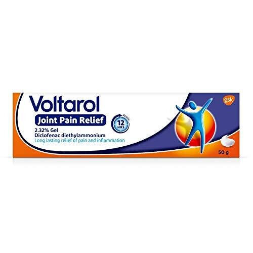 Voltarol Pain Relief Gel, 12 Hour Joint Pain Relief 2.32% Gel, 50 g
