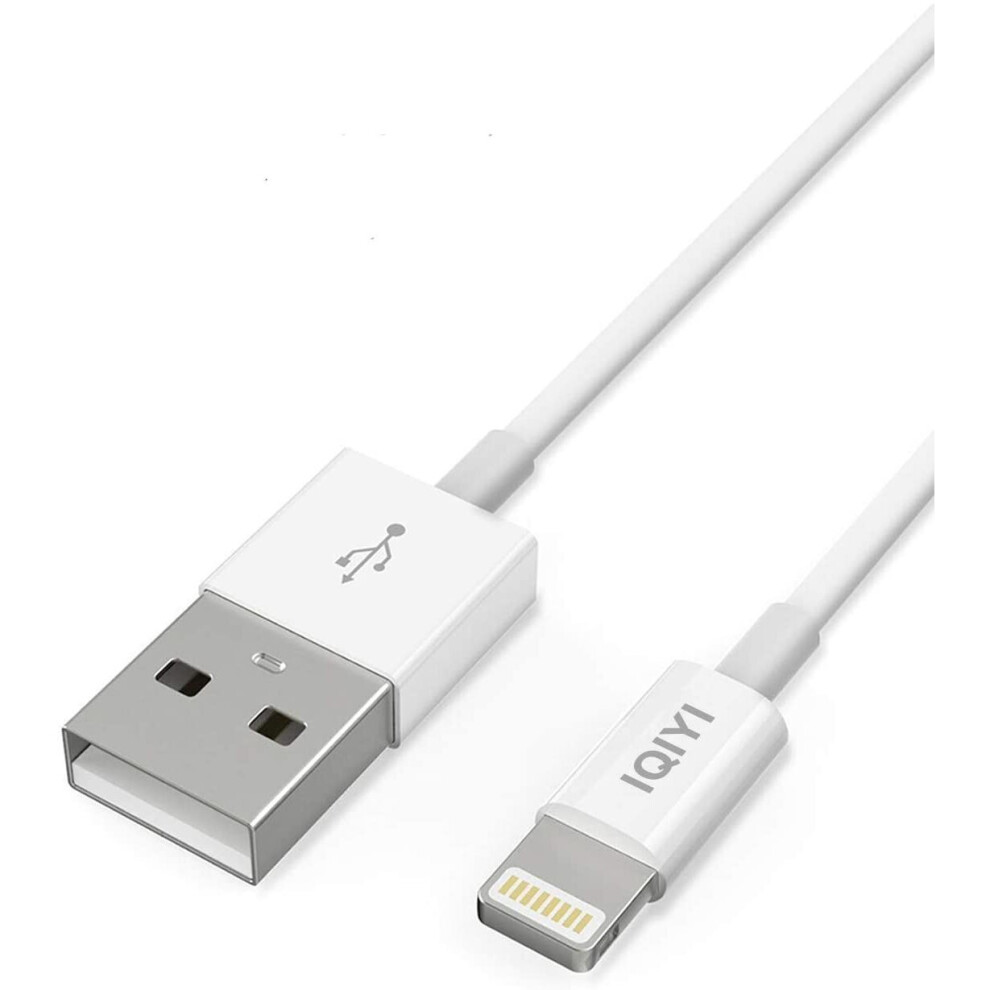 IQIYI Lightning cable to USB Sync Compatible with Apple iPhone Charger Cable 3.3 Feet/1m for iPhone X 8 Plus 8 7 Plus 6S Plus 6 Plus 6 SE 5S 5C 5,iPad