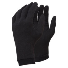 (S, Schwarz) Trekmates - Trekmates - Seidenfutter Leichte Touchscreen Handschuhe
