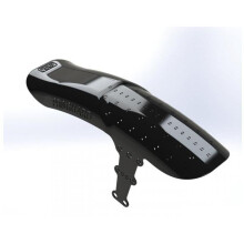 parafango posteriore bici - RRP - ProGuard - Nero - Protezione contro gli spruzzi - Montaggio posteriore - Uso MTB