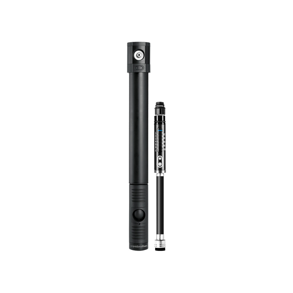 Photos - Bike Pump Crankbrothers   KLIC HV With Gauge & CO2 Hand Pumps CRB-16264 (One Size, Black)