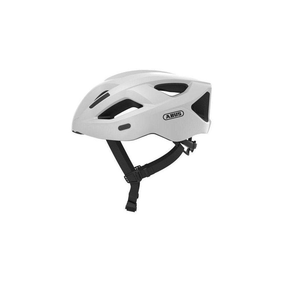 (58-62 CM, White) ABUS Aduro 2.1 Road Helmets