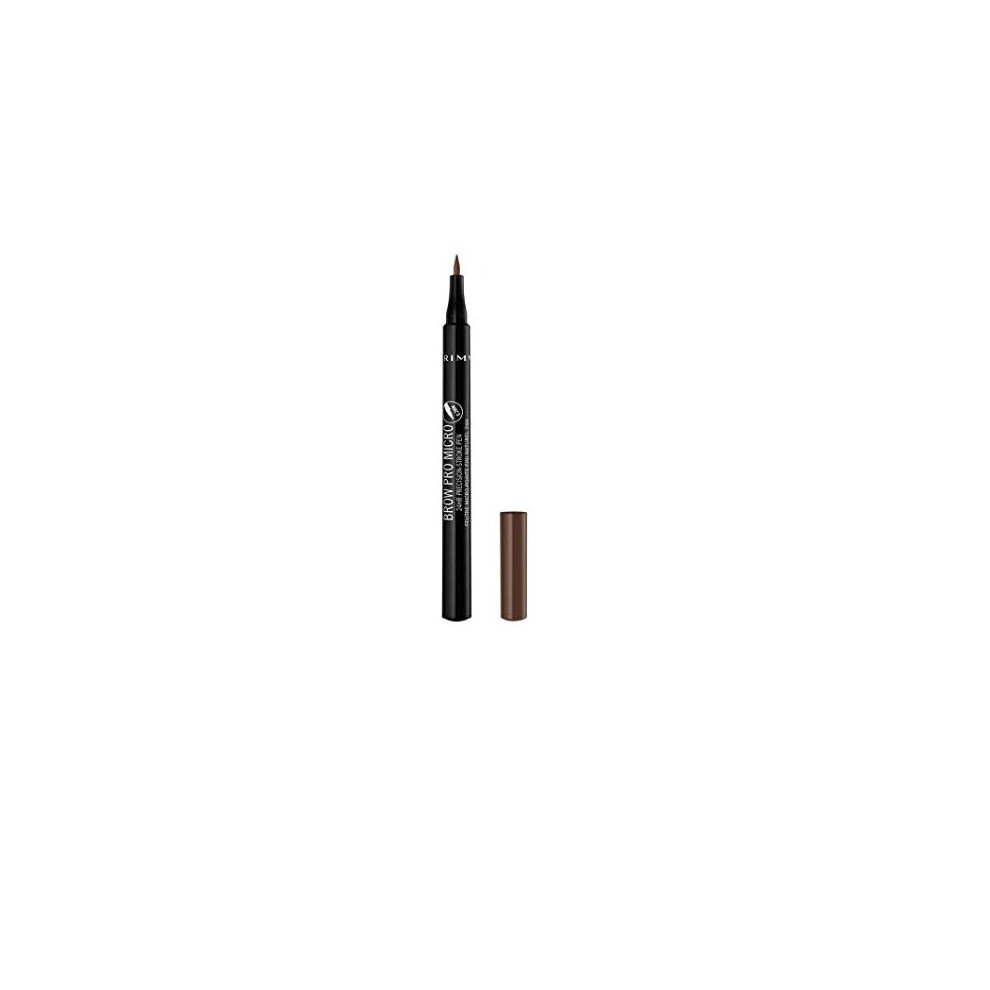 Rimmel Brow Pro Micro 24HR Precision-Stroke Pen, Shade 003 Soft Brown, 1 ml