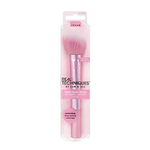 Real Techniques Real Techniques Light Layer Blush Make-Up Brush for Cream and Powder Blushers