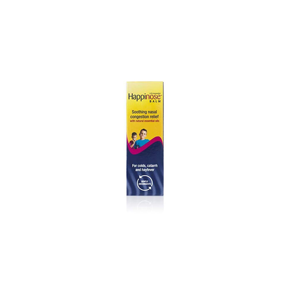 Happinose Balm Soothing Nasal Congestion Relief 14G