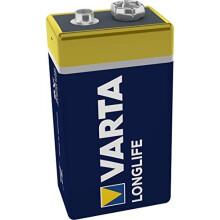 VARTA LL PP3 Alkalisk Batteri 9V Kube til CO Røgdetektor, Ur Fjernbetjening