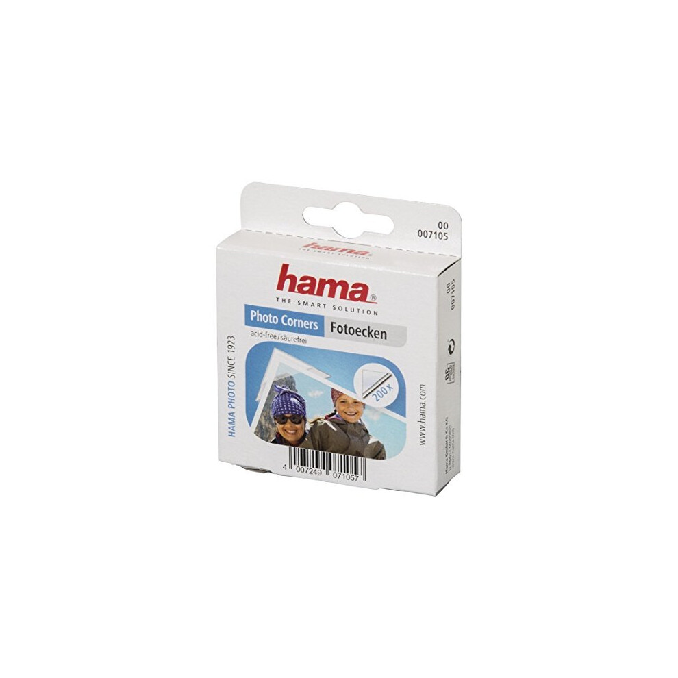 Hama Photo Corners Pack of 200