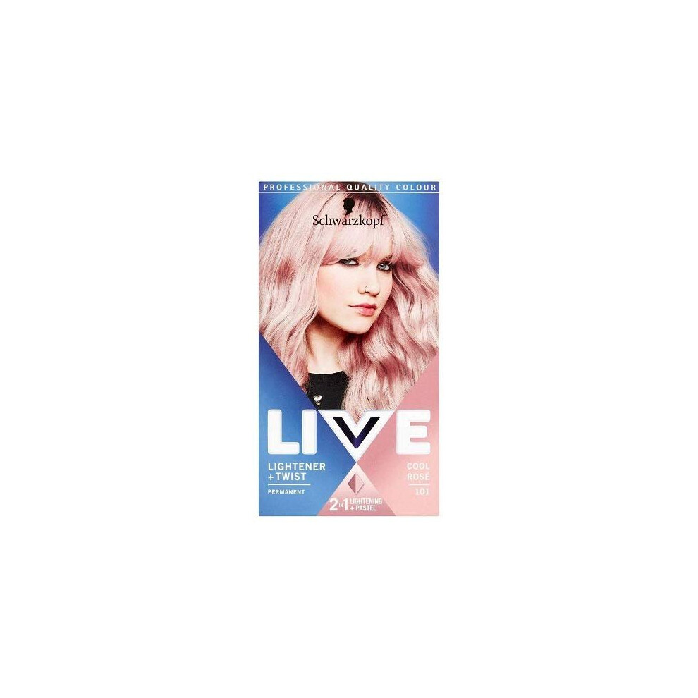 Schwarzkopf Live Lightener +Twist 101Cool Rose by Schwarzkopf