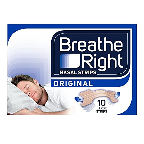 Breathe Right Original Neusstrips Groot 10 stuks