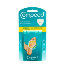 Compeed Callus Plasters, 6 Hydrocolloid Plasters, Foot Treatment, Fast Natural Callus Removal, Dimensions: 4.4 cm x4.5 cm