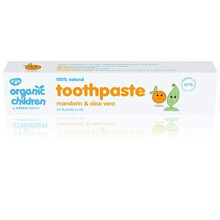 Green People Organic Children Mandarin & Aloe Vera Toothpaste - 50ml