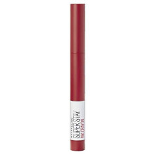 Maybelline Lipstick, Superstay Matte Ink Crayon Longlasting Red Lipstick with Precision Applicator 45 Hustle In Heels