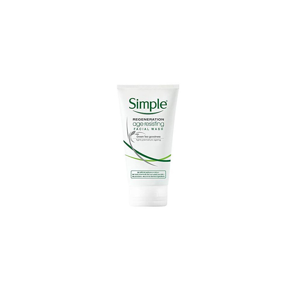 Simple Regeneration Age Resisting Facial Wash 150 ml