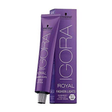 Schwarzkopf Professional Igora Royal Fashion Lights Permanent Highlight Hair Colour Cream, L-89 Red Violet, 60 ml 4045787389760