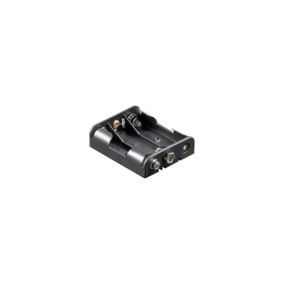 Goobay 11984 3X Aa (Mignon) Battery Holder - Push On 4040849119842