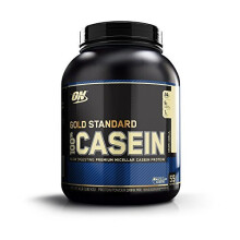 Optimum Nutrition Gold Standard Casein Slow Digesting Protein Powder Shake with Glutamine and Amino Acids, Creamy Vanilla, 56 Servings, 1.82 kg