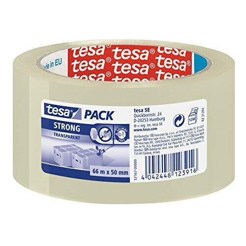 tesapack PP Strong 66M x 50 MM TRANSPARANT