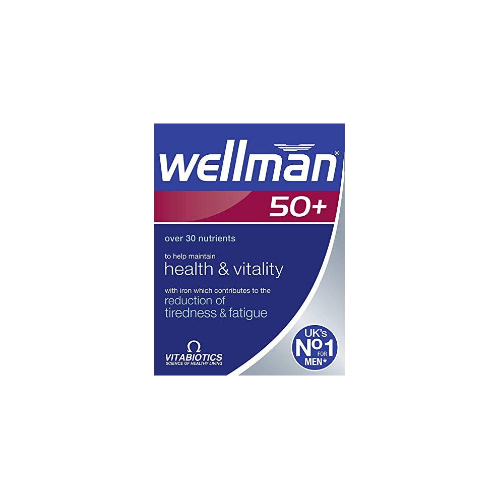 Wellman 50+, 30 Tablets