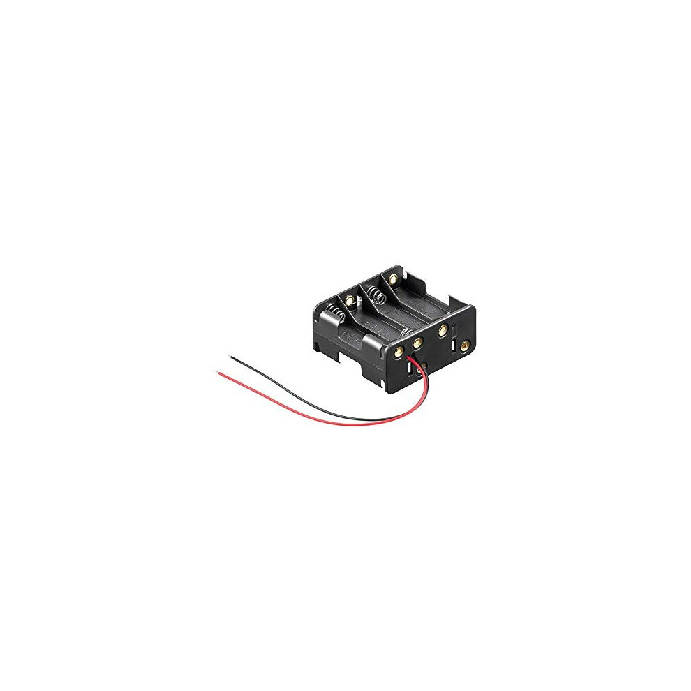 Goobay 81218 8X Aa (Mignon) Battery Holder - Loose Cable Ends 4040849812187