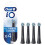 Oral-B Oral-B iO Replacement Toothbrush Heads Black Ultimate Clean 4-Pack Mailbox Fit 1