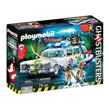 Playmobil Ghostbusters 9220 Ecto-1 with Light and Sound Effects for Children Ages 6+