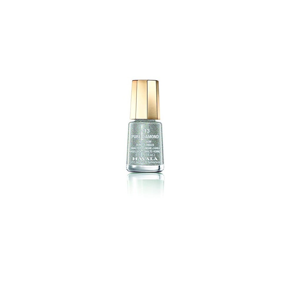 Mavala Mini Nail Polish Pure Diamond 5mililiitres