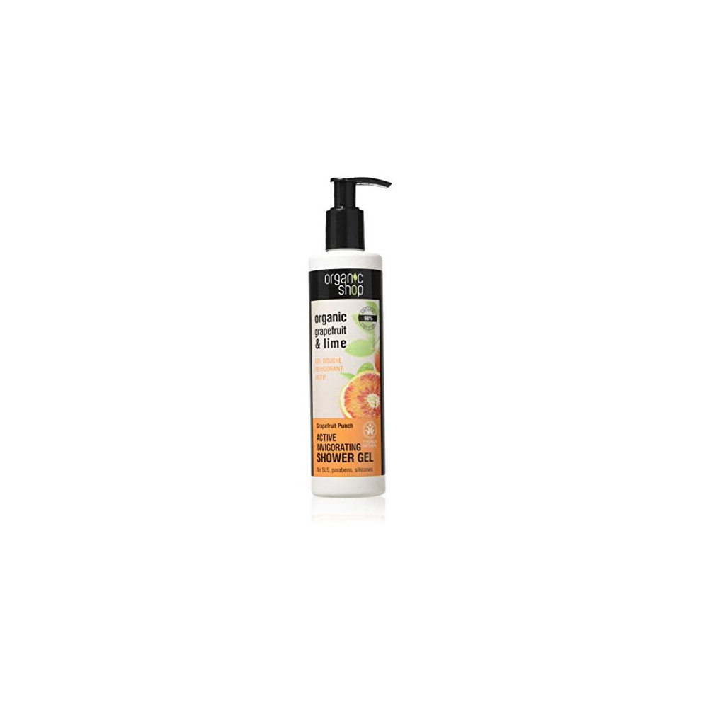 Organic Shop Grapefruit And Lime Active Shower Gel, 280 Ml