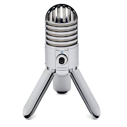 Samson Samson Meteor Mic - Portable USB Studio Condenser Microphone - Chrome, SAMTR
