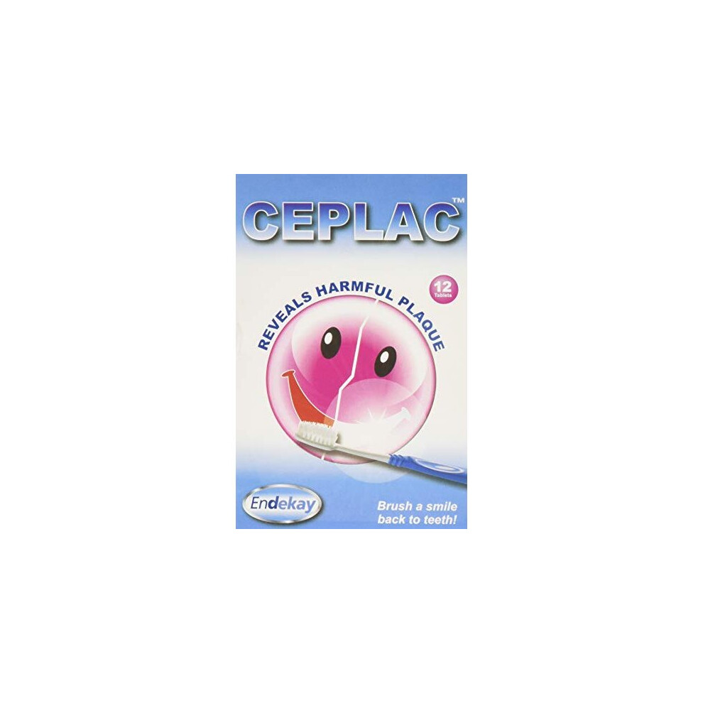 Ceplac Dental Disclosing Tablets 12