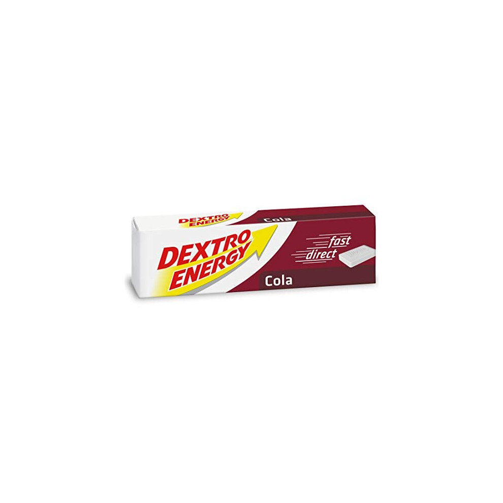 Dextro Energy Cola Glucose Tablets, 47 g, 24 Packs, Energy Tablets, for a Quick Burst of Glucose