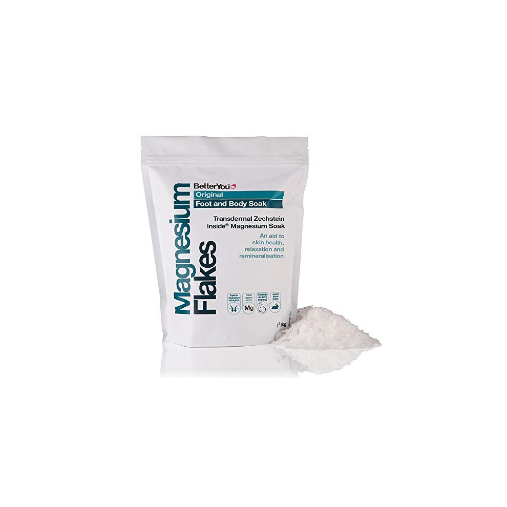 Betteryou Original Magnesium Flakes,1Kg