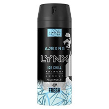 Lynx Ice Chill Body Spray Deodorant for Men Set of 6 150 ml - Pack of 6