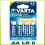 Varta Varta Batterier LR6 AA 20x4 1