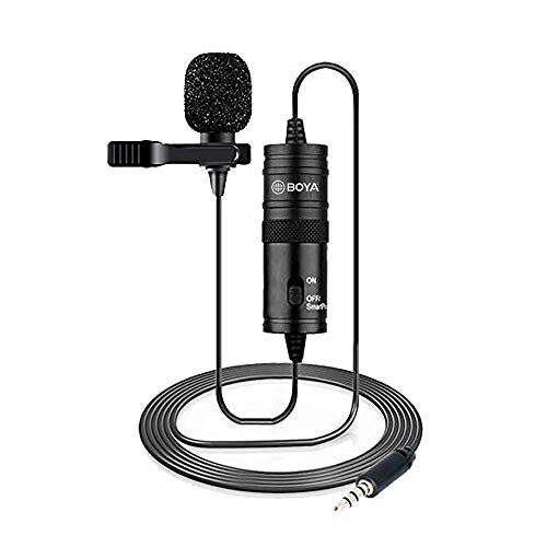 Boya BY-M1 Lavalier Microphone for Camera