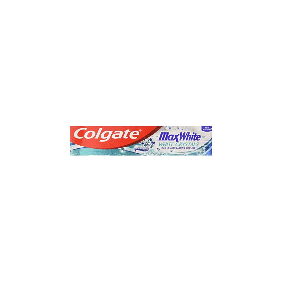 Colgate Max Crystal Toothpaste, 125Ml White