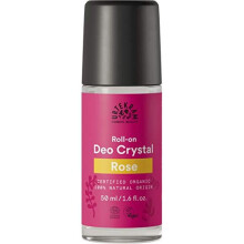 Urtekram Organic Rose Crystal Roll On Deodorant, 50 ml