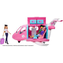 Barbie GJB33 Dreamplane Playset with Pilot Doll